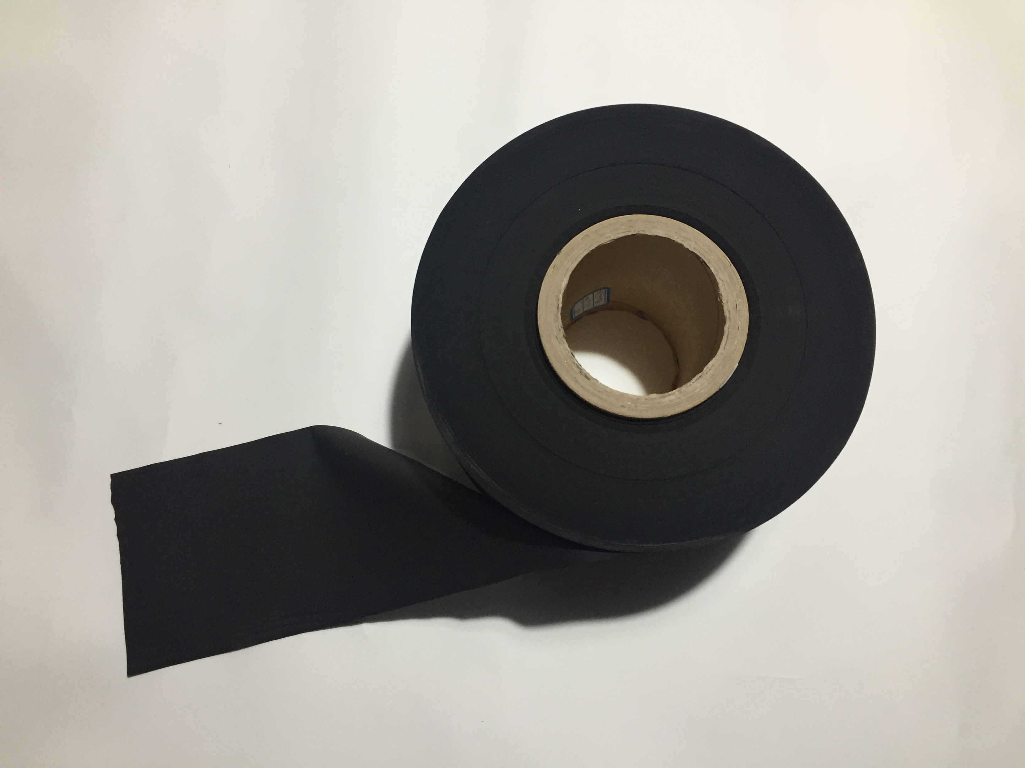 Rouleau de film conducteur de carbone noir thermique naturel pour Ekg
